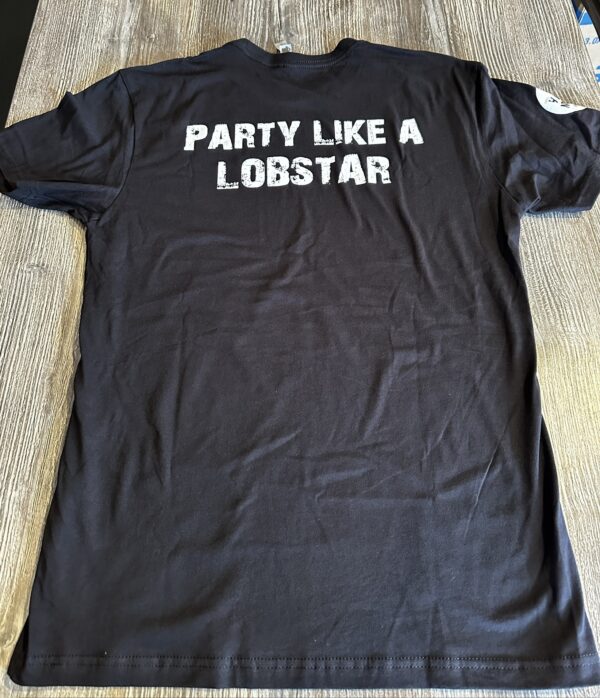 Sea Level short sleeve shirt (black) " Party Like a Lobstah"